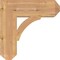 Ekena Millwork Thorton Craftsman Smooth Bracket, Western Red Cedar, 5 1/2"W x 20"D x 20"H BKT06X20X20THR04SWR - alternate 2